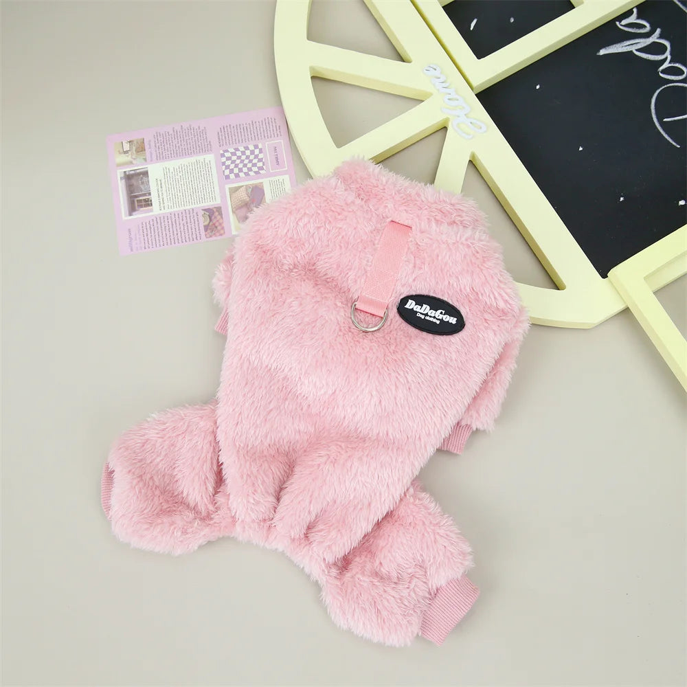 Warm Fleece Jacket & Jumpsuit for Cats and Small Dogs