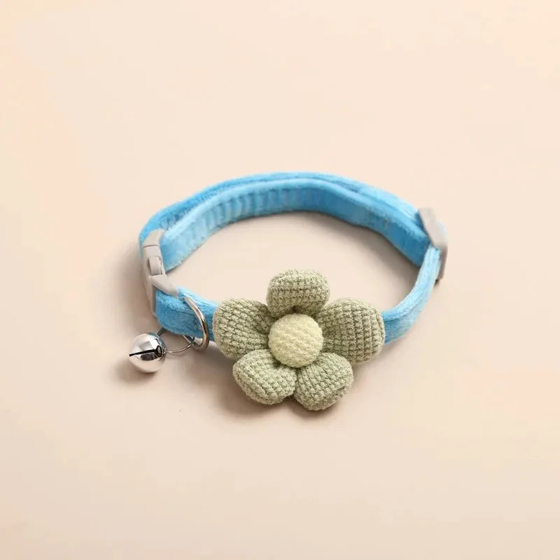 Joli Collier et Laisse pour Chat - Harnais et Accessoires Réglables pour Chaton