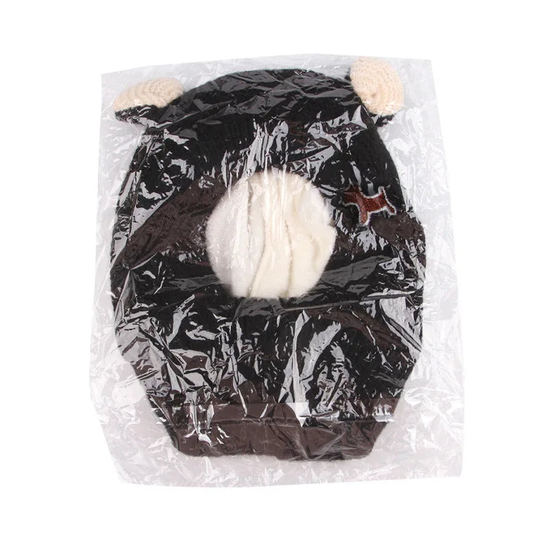 Pet Winter Hat - Warm Headgear for Dogs and Cats