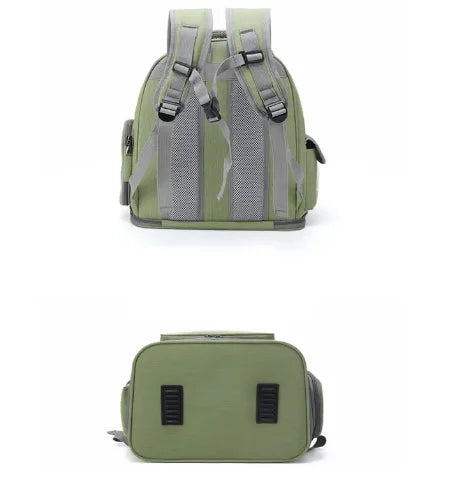 Foldable Cat Carrier Backpack with Clear Panel