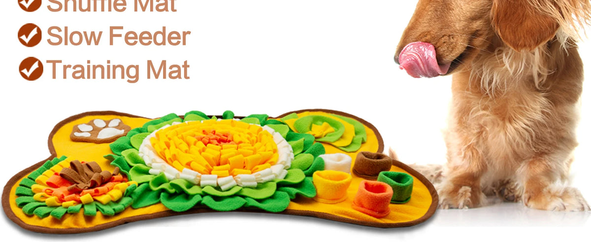 Fleece Dog Snuffle Mat