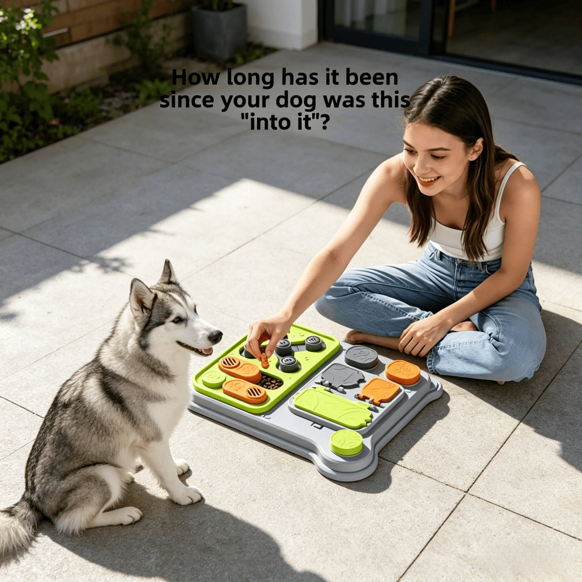 Treat Dispensing Dog Puzzle Toy – Interactive IQ Training Feeder for Small & Medium Dogs