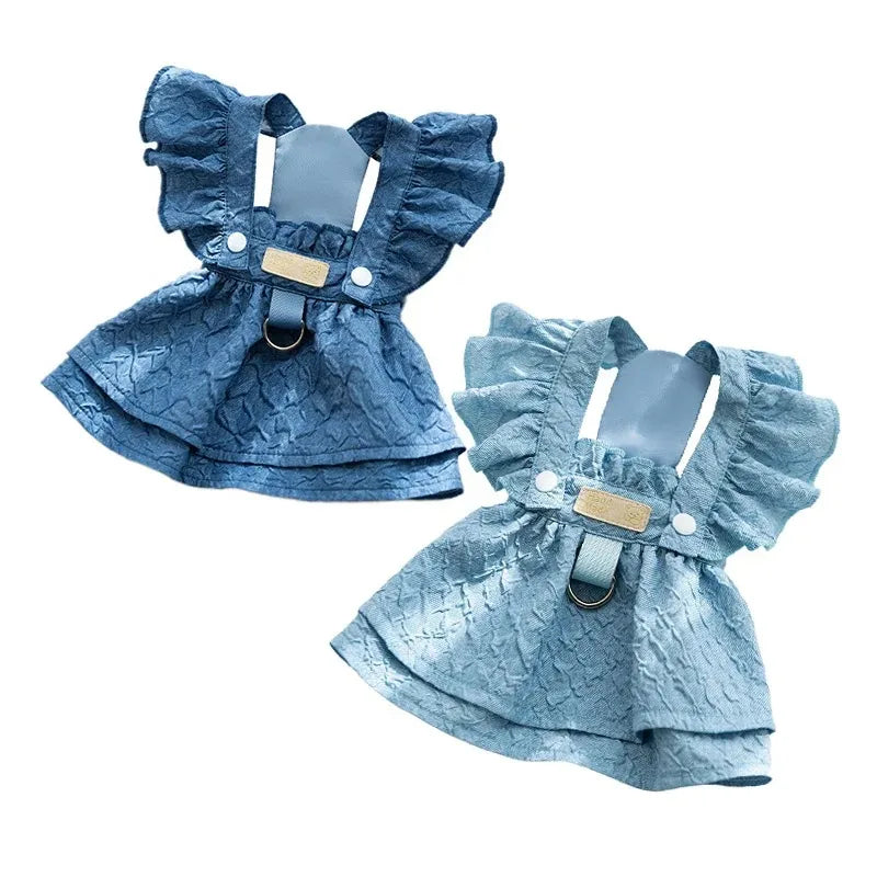 Robe d'été pour chien - Vêtements légers pour animaux de compagnie