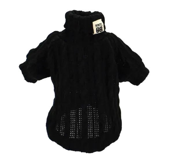 Knitted Turtleneck Dog Sweater