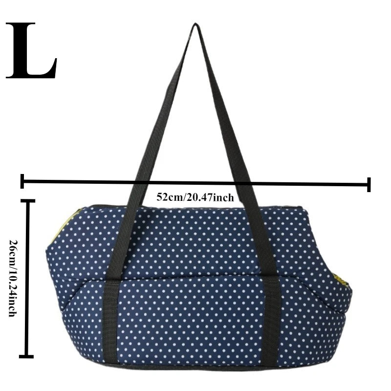 Foldable Pet Carrier Bag with Breathable Mesh