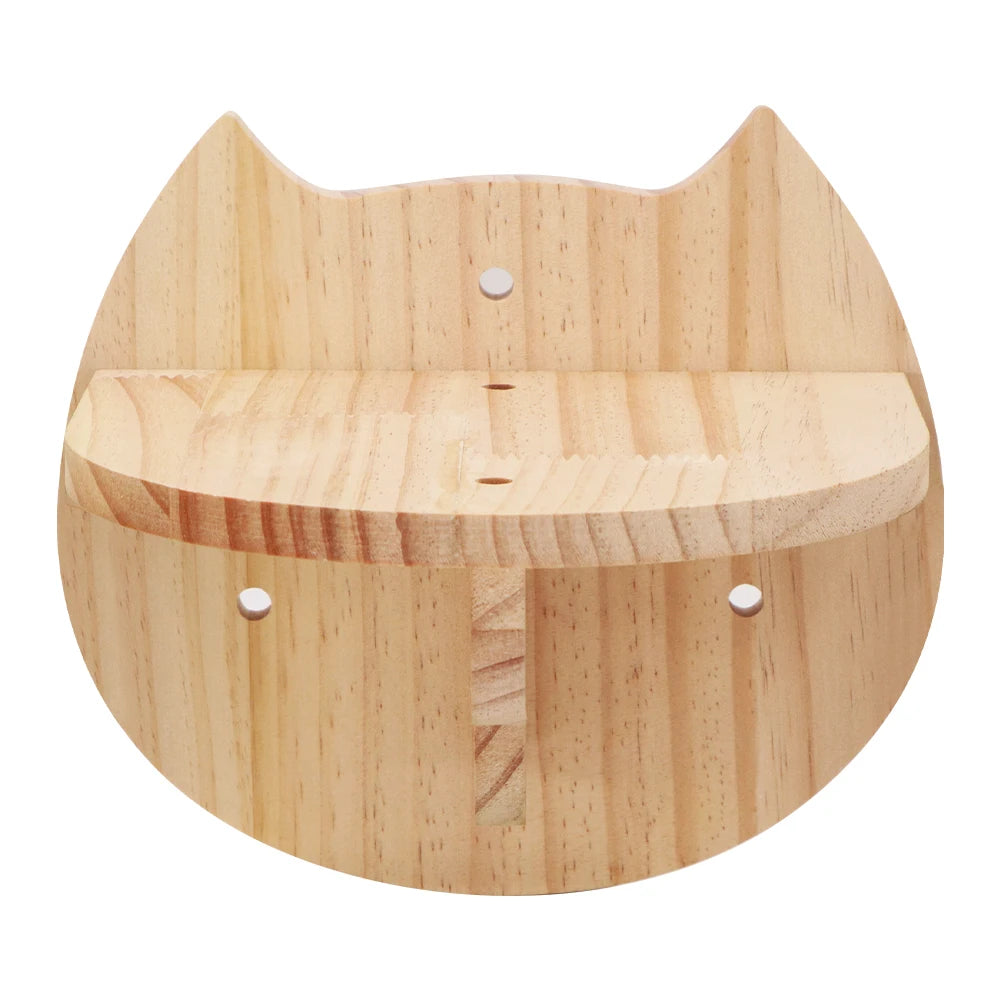 Wall-Mounted Cat Climbing Shelves & Hideaway Houses