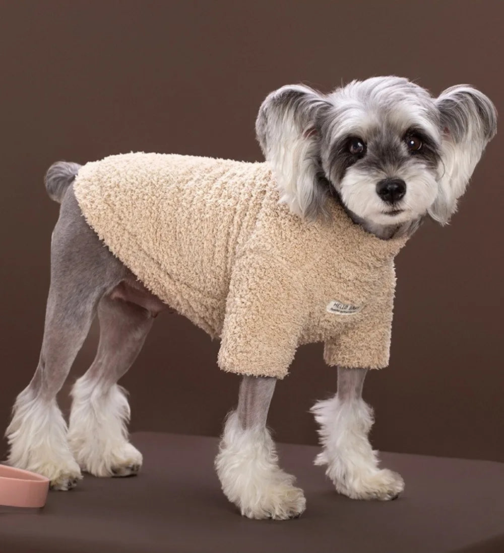 Veste polaire douce et manteau chaud pour petits et moyens chiens et chats
