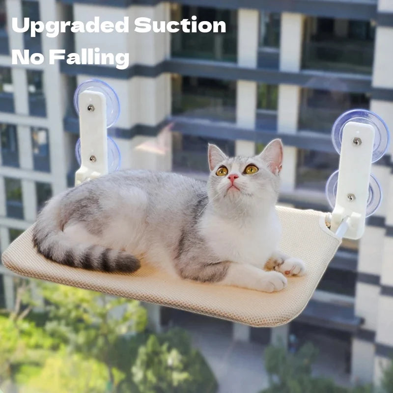 Foldable Mesh Cat Window Hammock