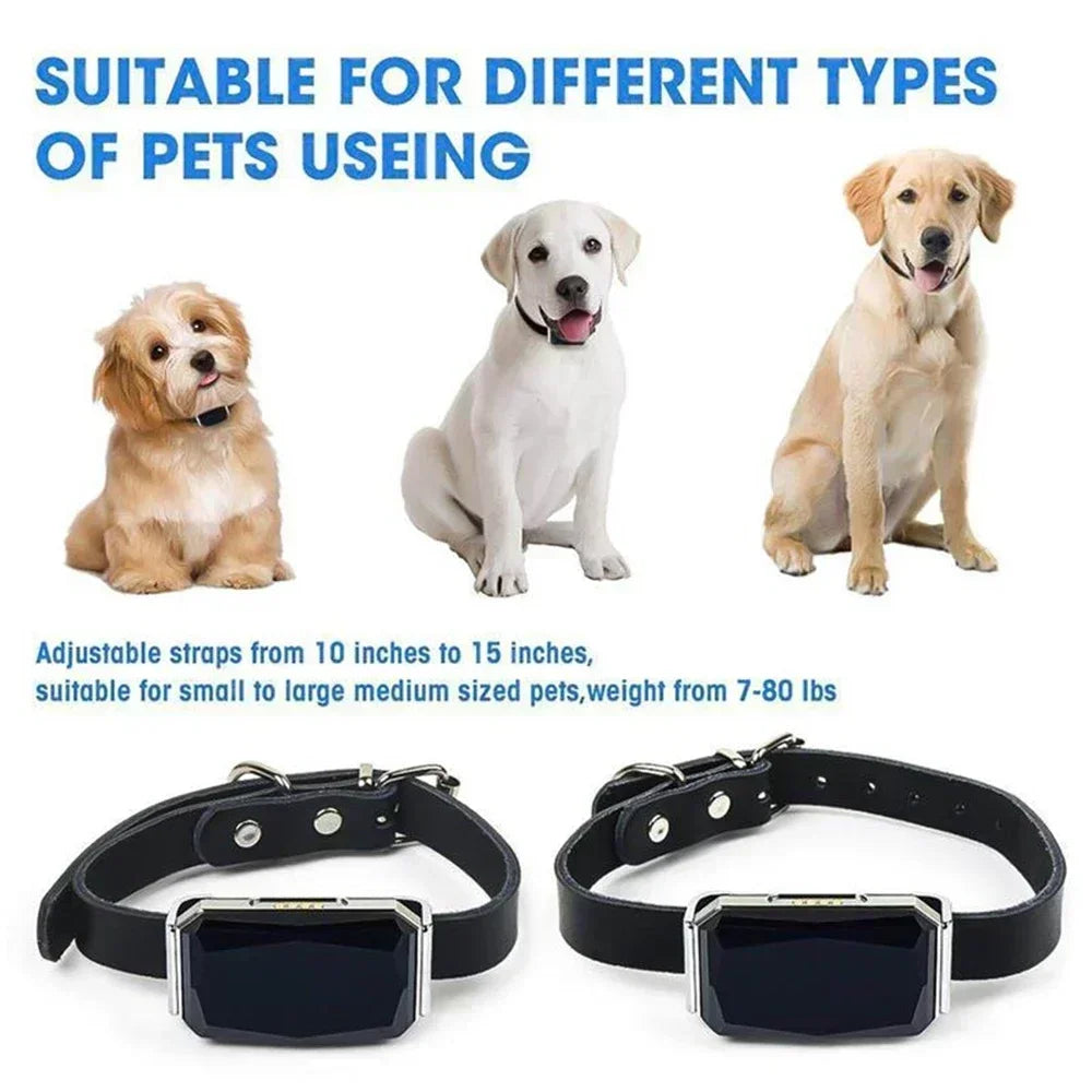 Waterproof GPS Pet Collar Tracker with WiFi & Real-Time Tracking