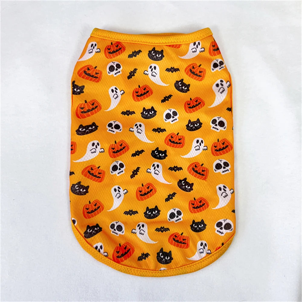 Halloween Print Pet Vest