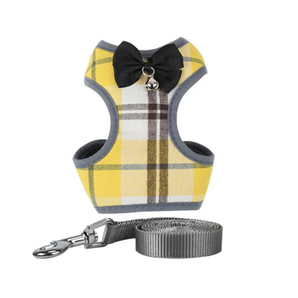 Nylon Mesh Cat & Small Dog Harness Set