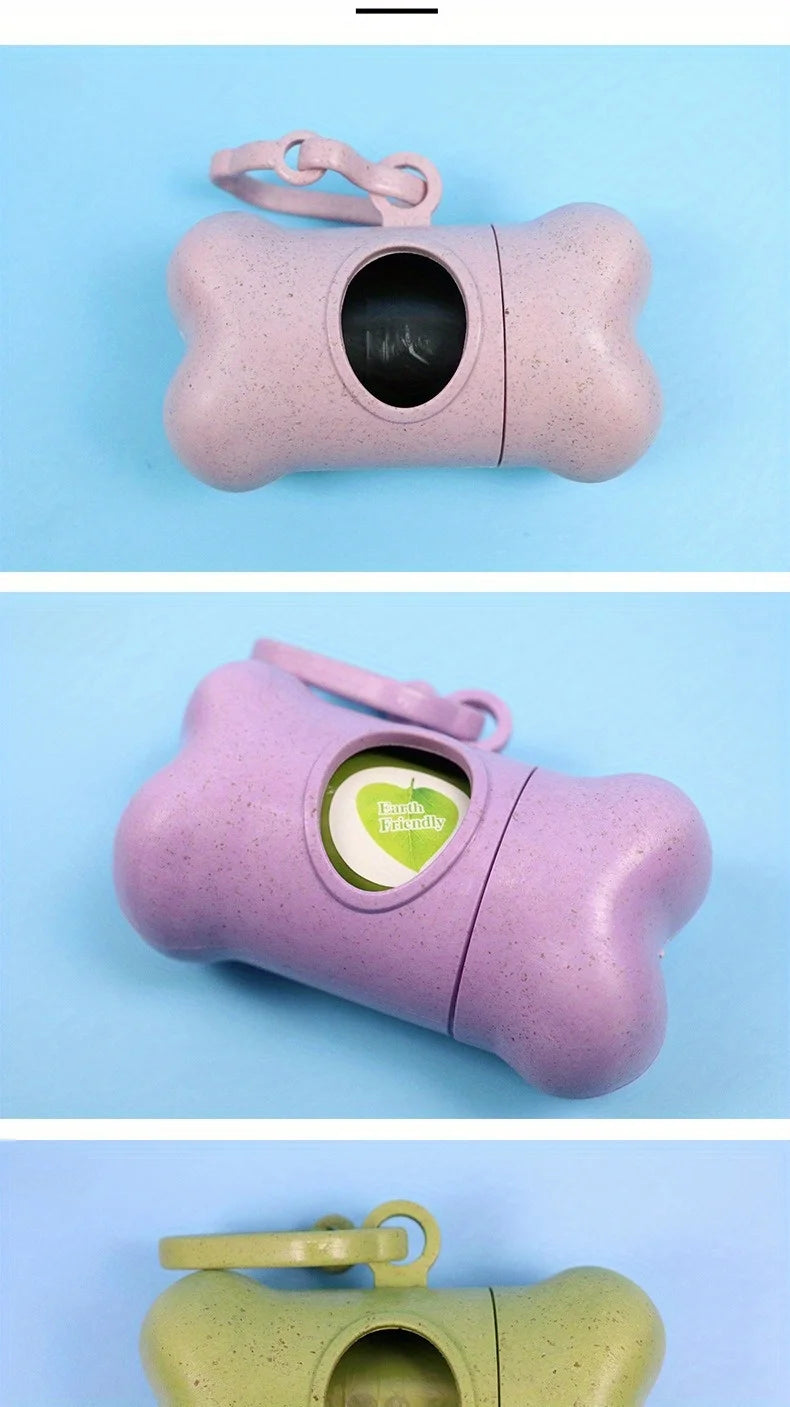 Dog Poop Bag Dispenser with Waste Bags