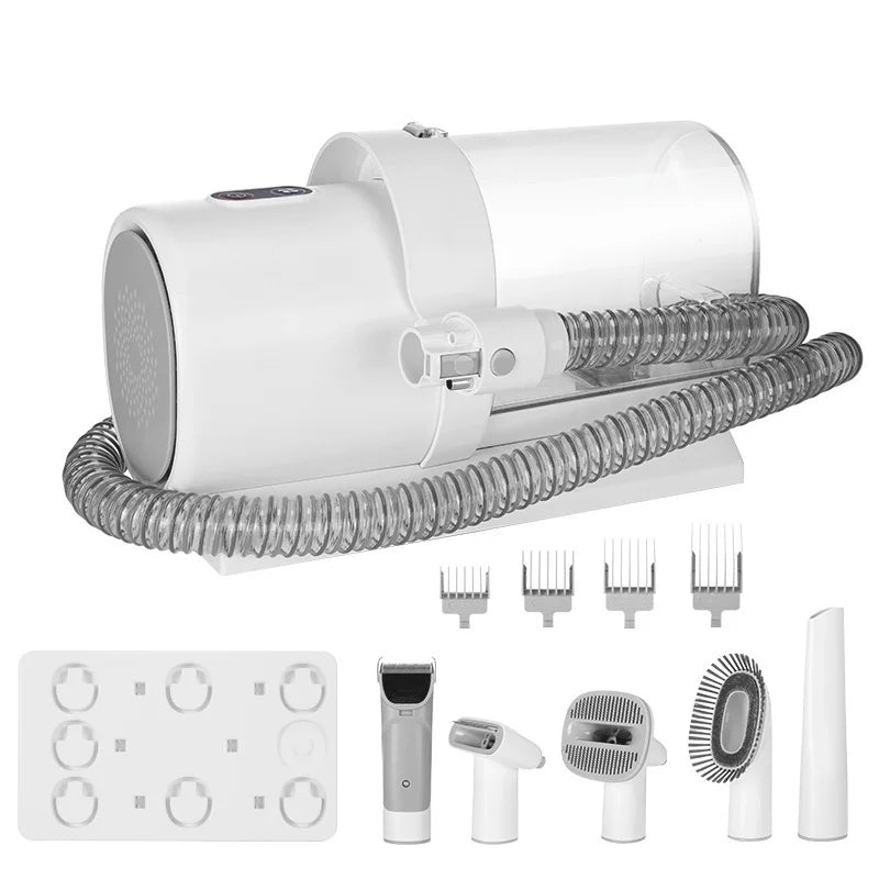 Pet Grooming Vacuum & Clipper Kit