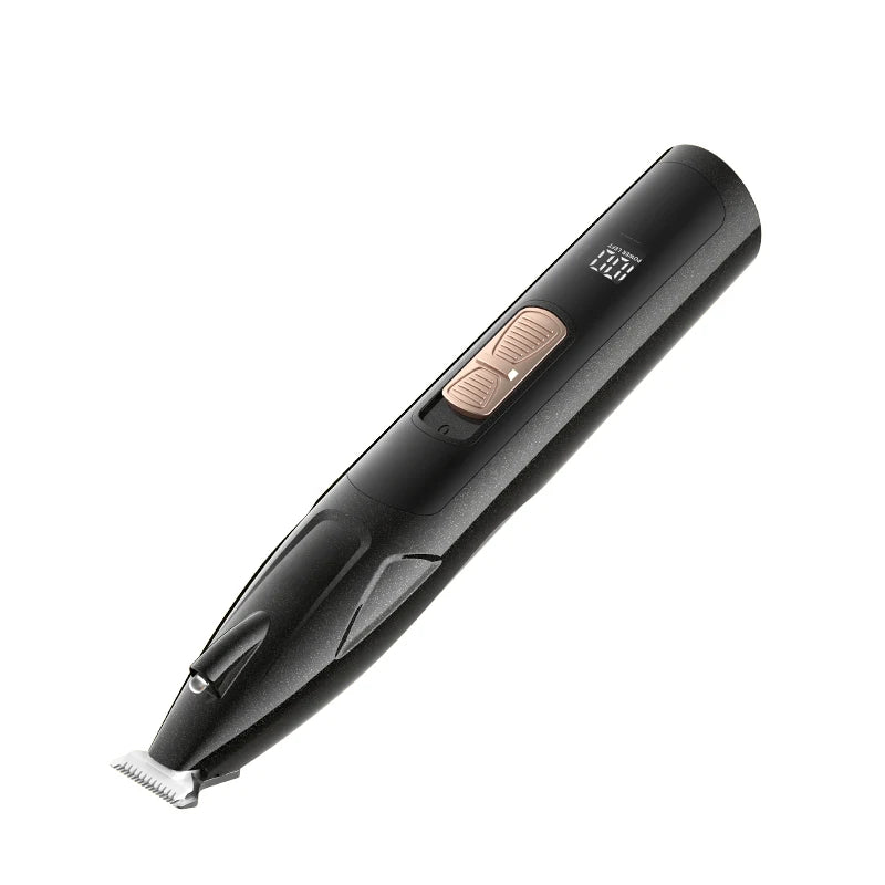 Tondeuse électrique rechargeable pour animaux de compagnie avec lumière LED