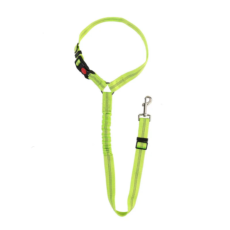 Reflective Dog Car Seat Belt and Walking Leash for Small Dogs