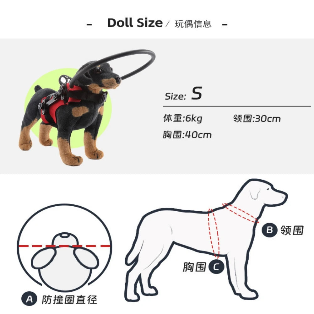Anti-Collision Halo Collar for Blind & Visually Impaired Dogs