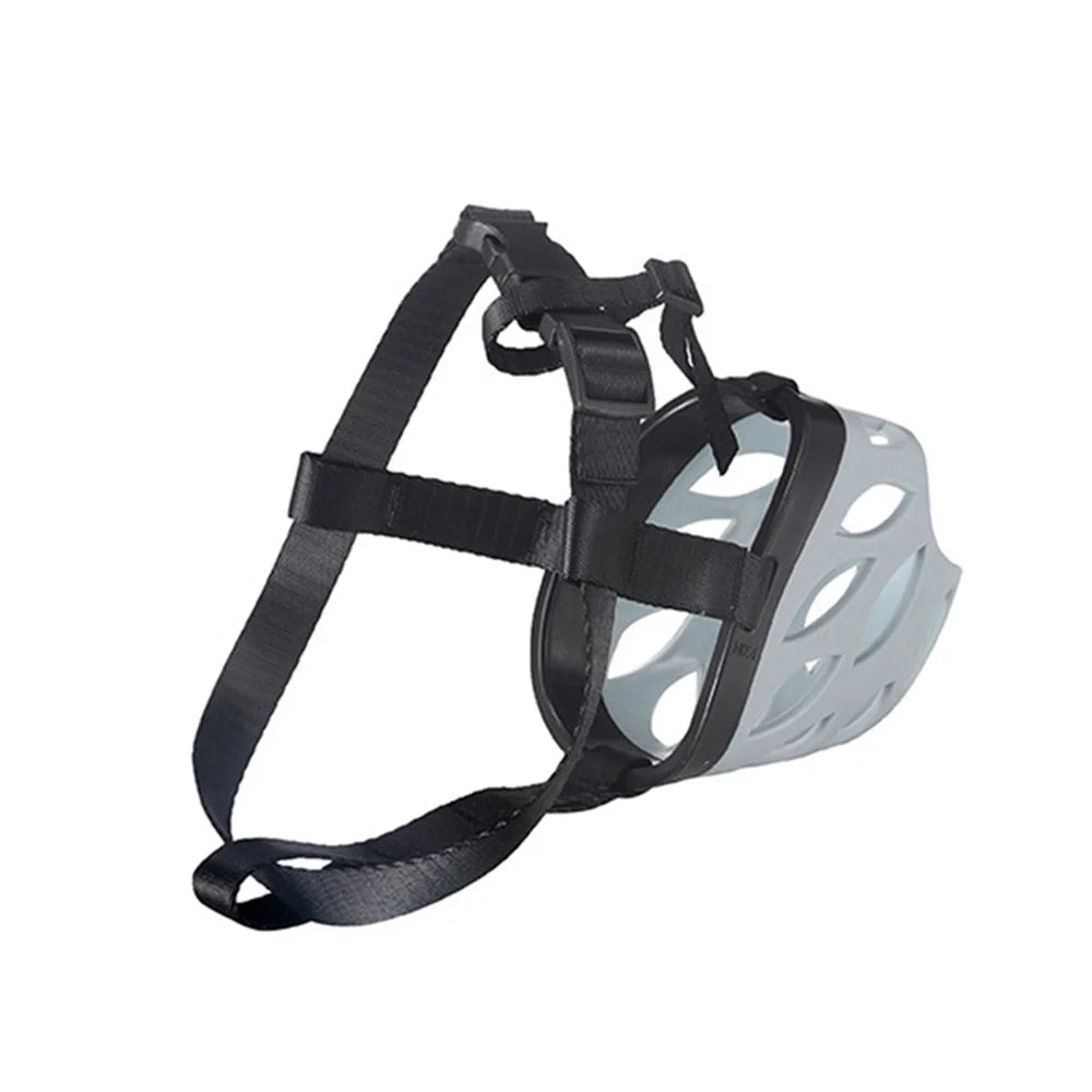 Breathable Anti-Bite Dog Muzzle with Open Nose