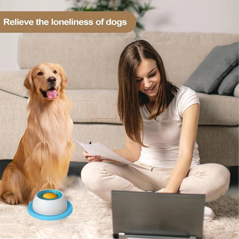 Interactive Lick Mat & Slow Feeder Bowl for Dogs & Cats — Promotes Dental Health & Calm Eating