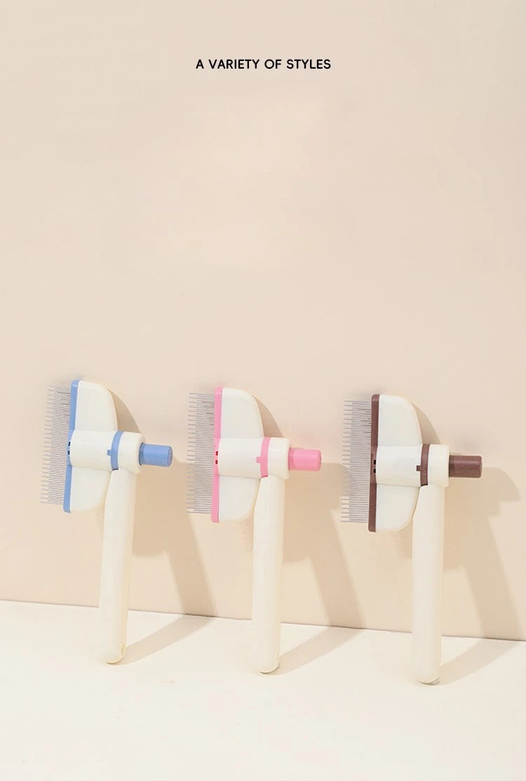 Rotating Dense Toothed Cat Comb for Hair Removal