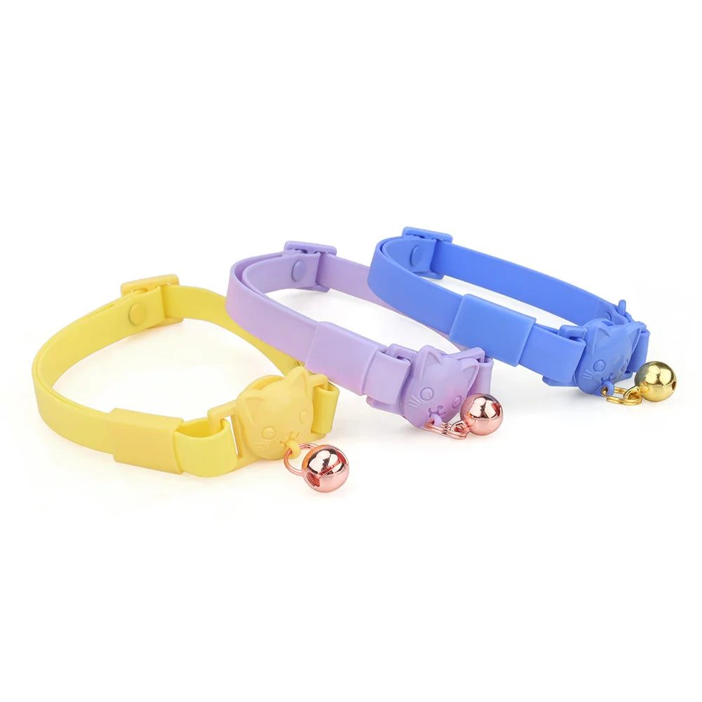 Waterproof Adjustable Cat Collar with Bell