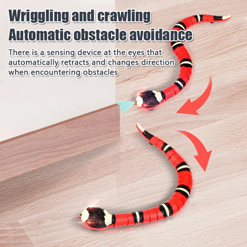 Interactive Slithering Snake Cat Toy
