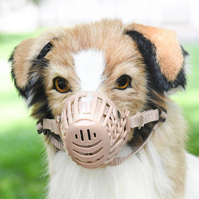 Adjustable Basket Muzzle for Dogs — 7 Sizes