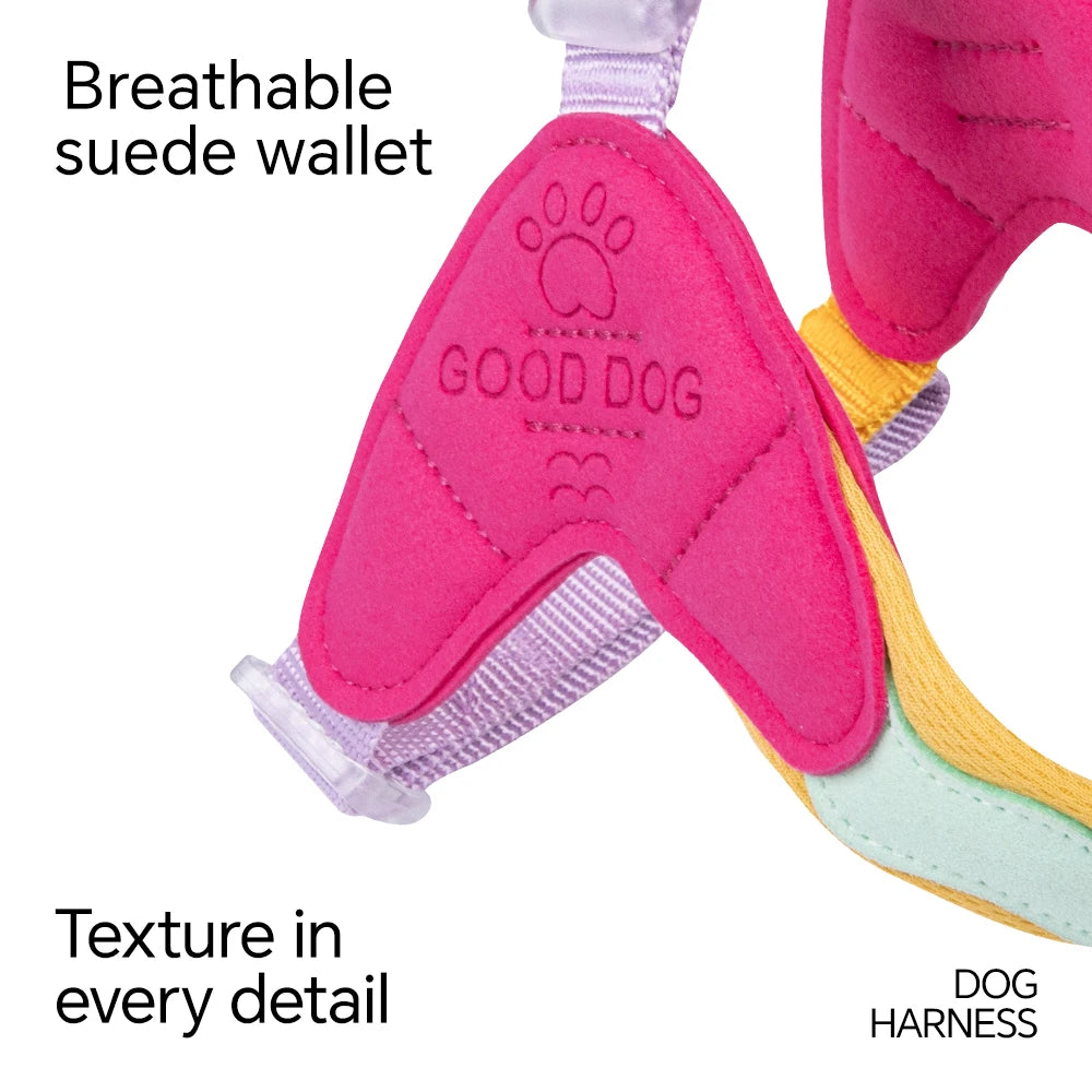Type Y Dog Harness Breathable Adjusted Pet Chest Straps for Small Dogs French Bulldog Schnauzer Puppy Outdoor Walking Supplies