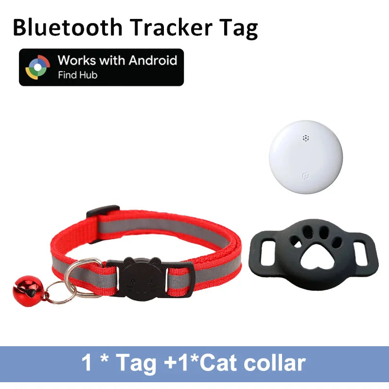 Google Find My Pet Collar Tracker for Android — IP68 Waterproof, No Subscription