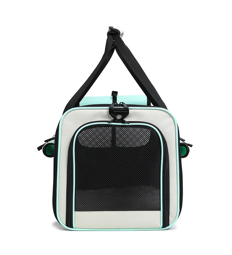 Airline Approved Collapsible Soft-Sided Pet Carrier — Travel Cat & Dog Carrying Case