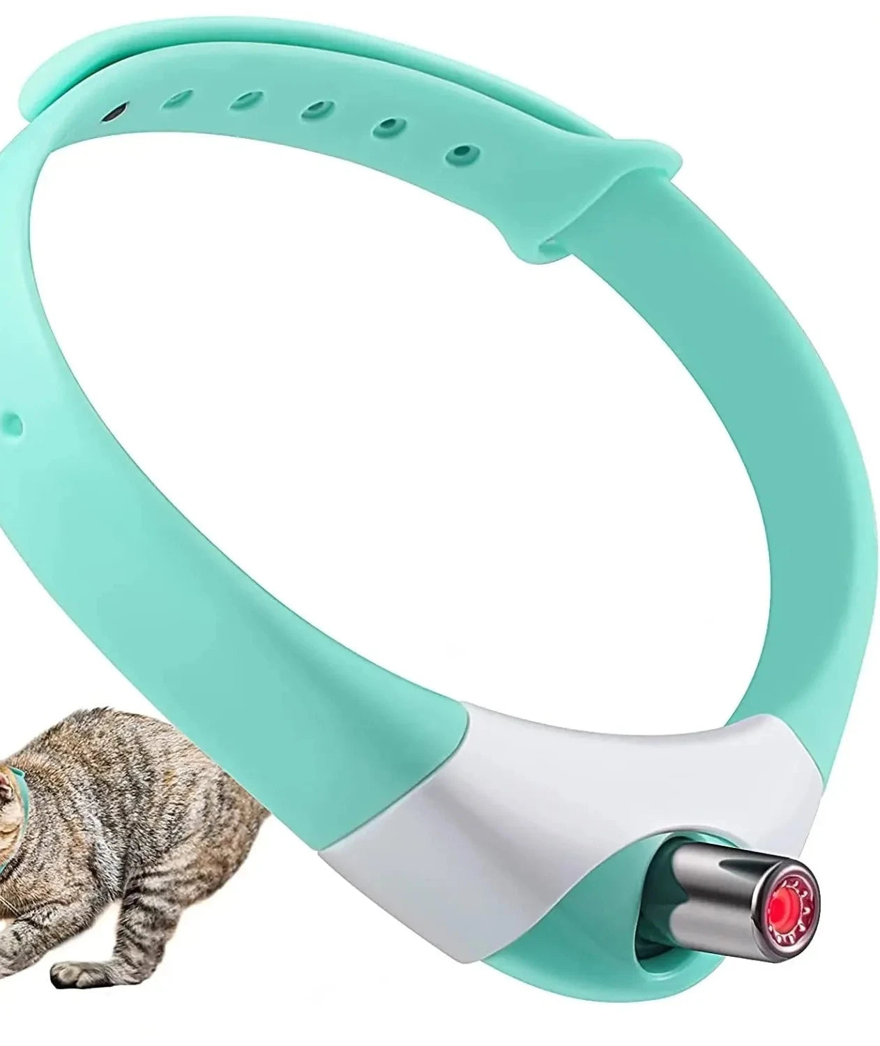Smart Cat Laser Collar - Interactive Rechargeable Exercise Toy