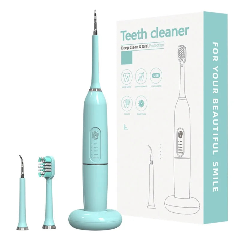 Sonic Pet Dental Cleaner – Plaque & Calculus Remover for Dogs & Cats with LED Light