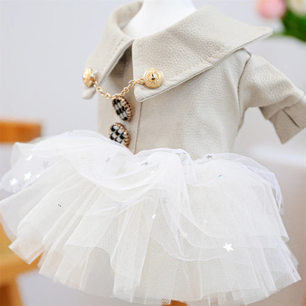 Sequin & Lace Pet Dress