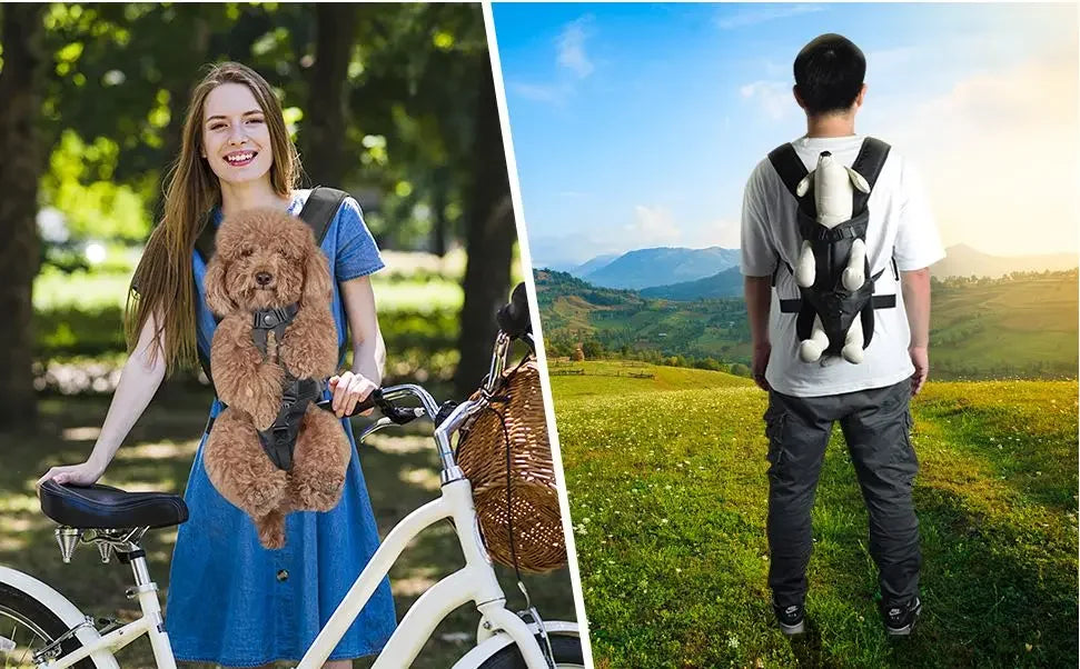 Front-Facing Pet Carrier Backpack for Dogs & Cats