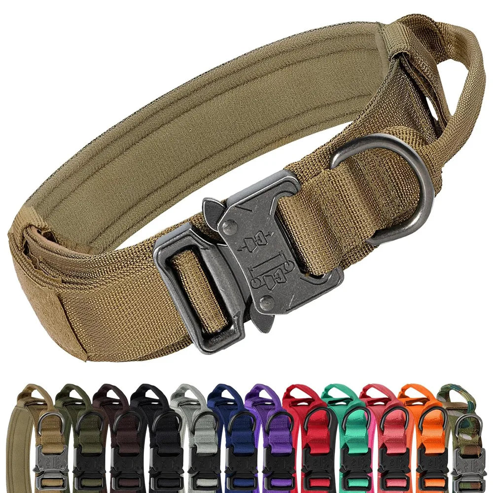 Adjustable Tactical Dog Collar for Training