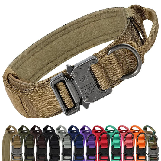 Adjustable Tactical Dog Collar for Training
