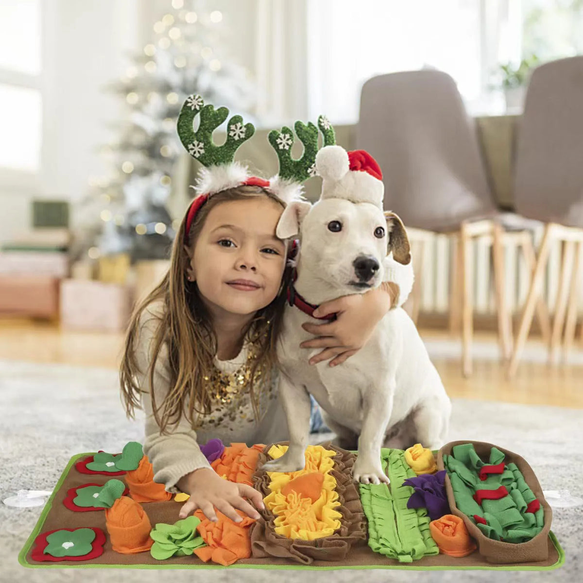 Garden Vegetable Dog Foraging Puzzle