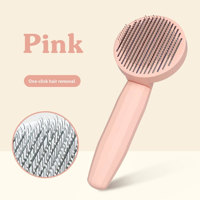 Dematting Brush and Grooming Comb for Cats and Dogs