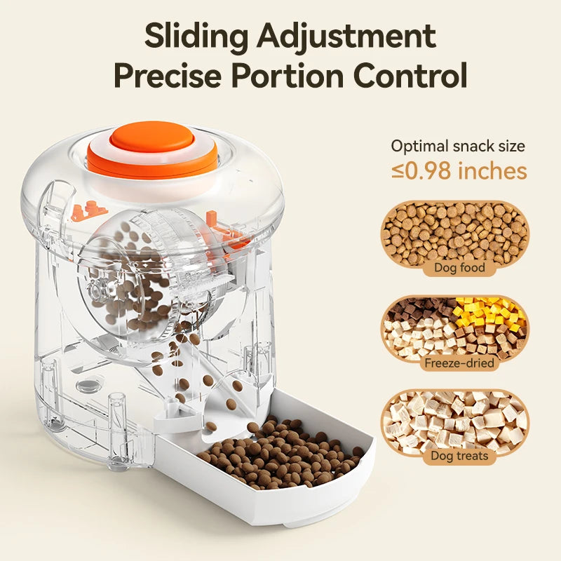 Interactive Treat Dispenser & IQ Training Toy with Remote