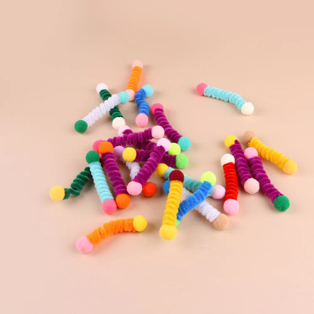 Woolen Strip Cat Teaser Toy