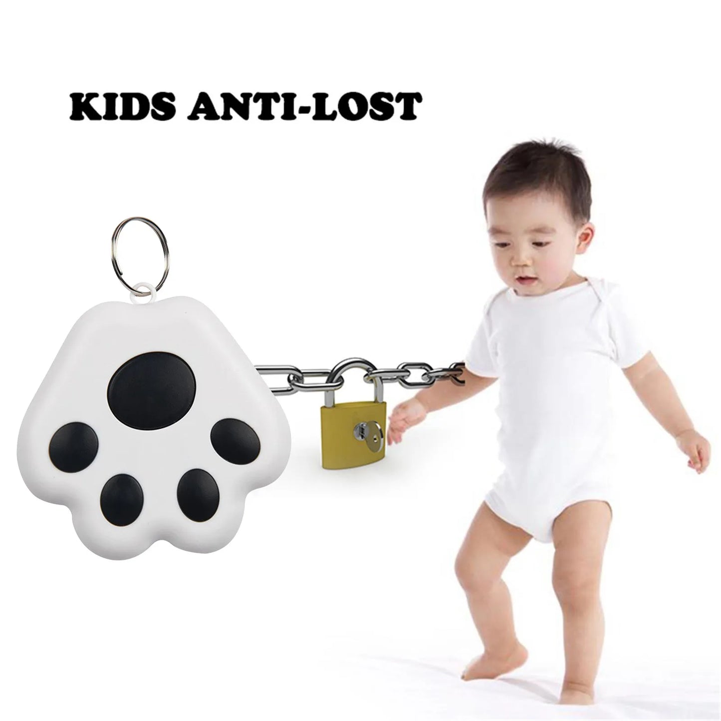Dog Paw Bluetooth Tracker — Anti-Lost Tag for Pets, Keys & Bags