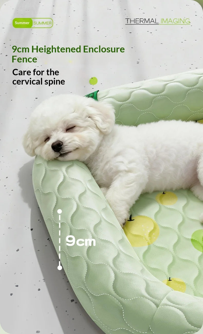 Ice Silk Cooling Mat for Dogs & Cats