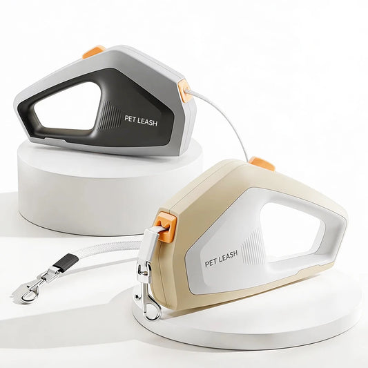 5m Retractable Dog Leash with Quick-Release