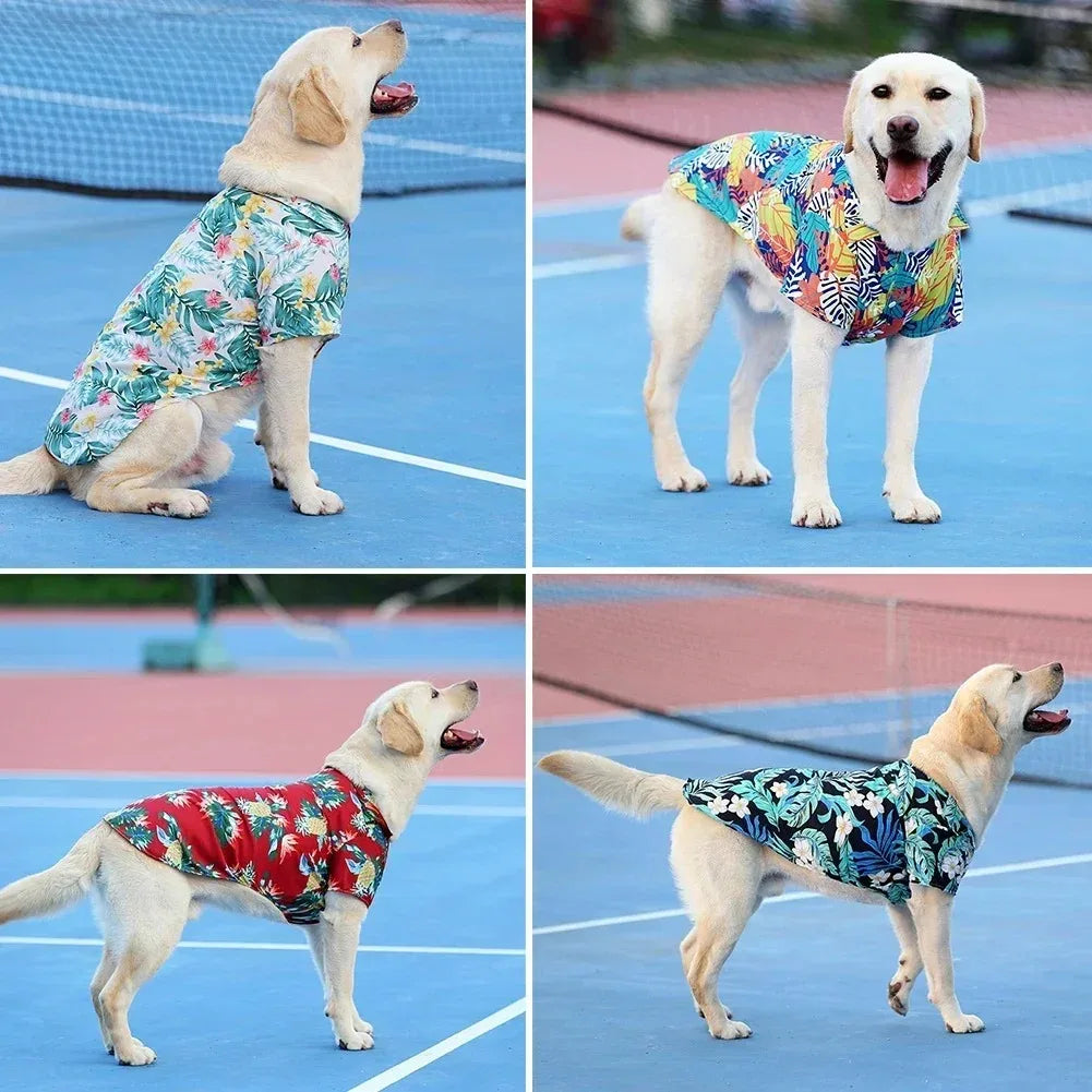 Vêtements d'été pour chiens - Chemise et chemisier pour chiots Vêtements de printemps pour animaux de compagnie