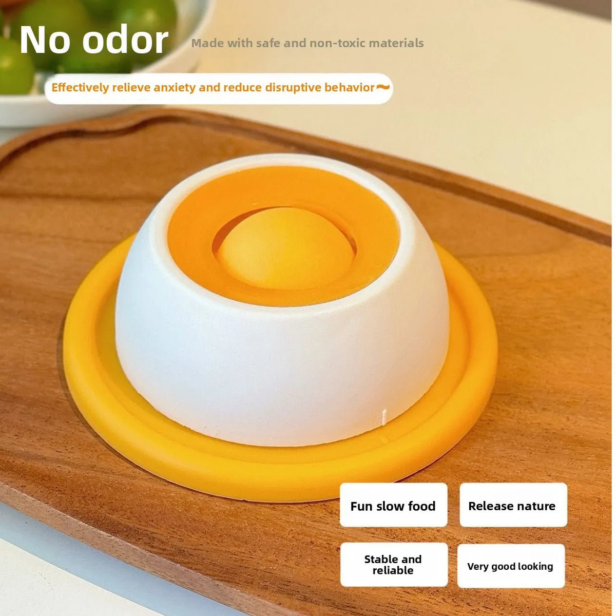 Non-Slip Lick Mat Slow Feeder for Dogs & Cats — Calming & Oral Health