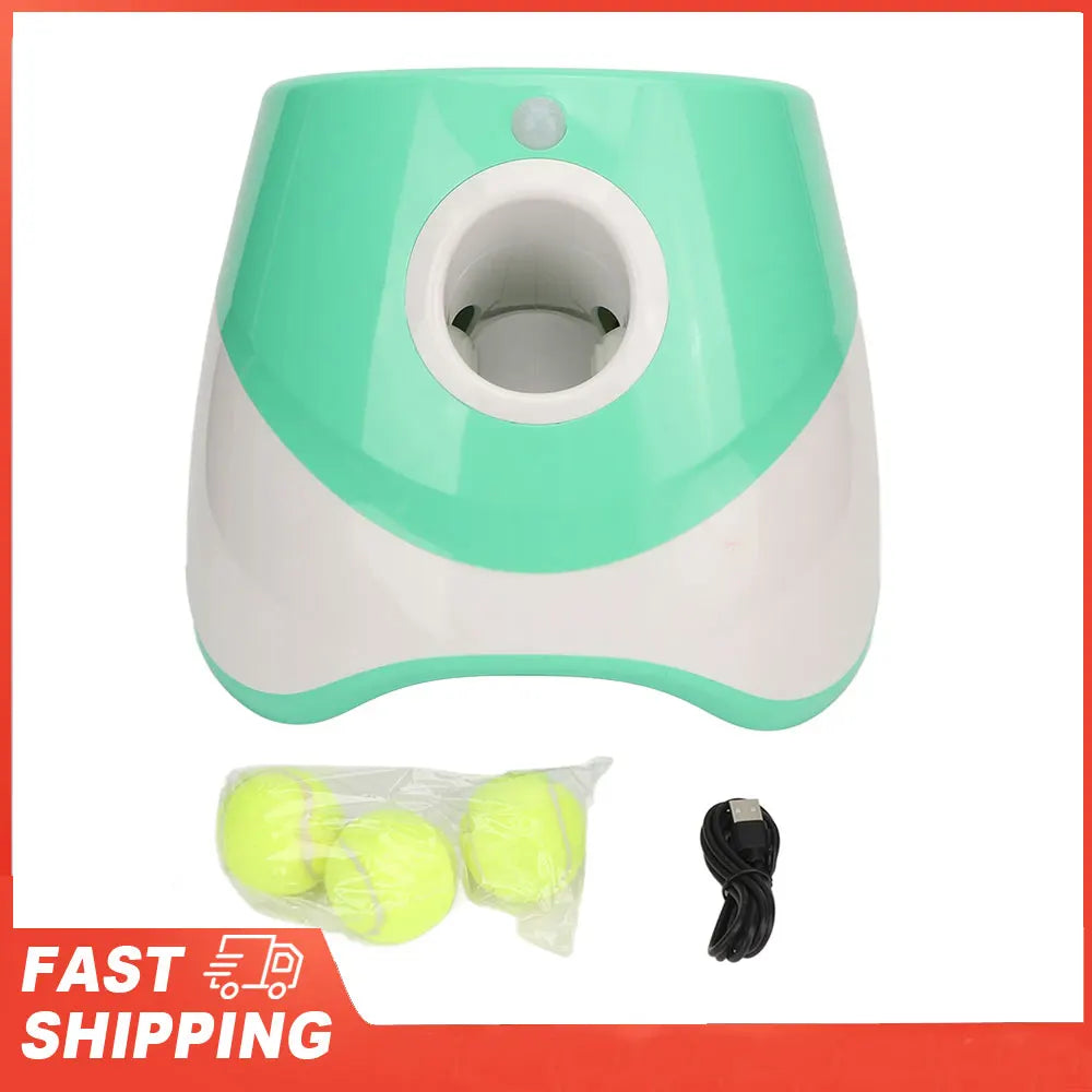 Automatic Dog Ball Launcher with 3 Distance Modes
