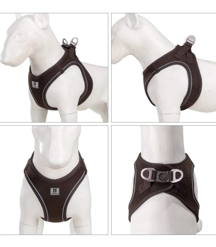 Reflective Dog & Cat Harness with Leash Set
