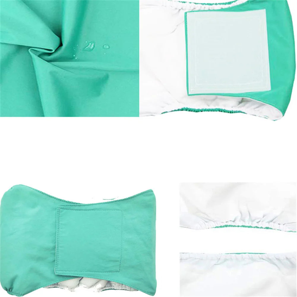 Reusable Waterproof Male Dog Belly Band Nappy Wraps