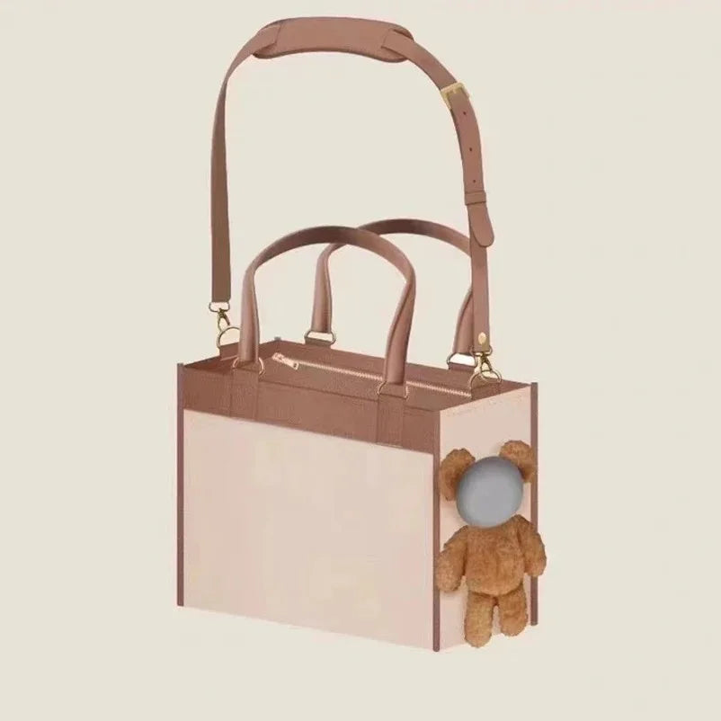 Pet Travel Carrier Handbag – Portable Tote Bag for Cats & Dogs, S/M/L