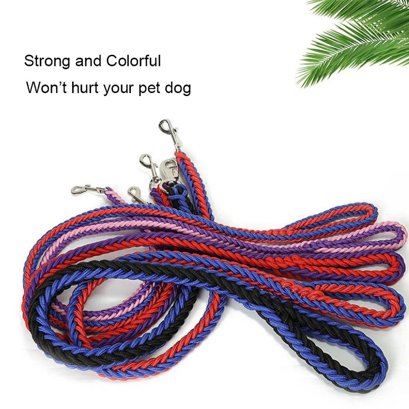 Heavy Duty Nylon Dog Leash & Collar Set - 130cm