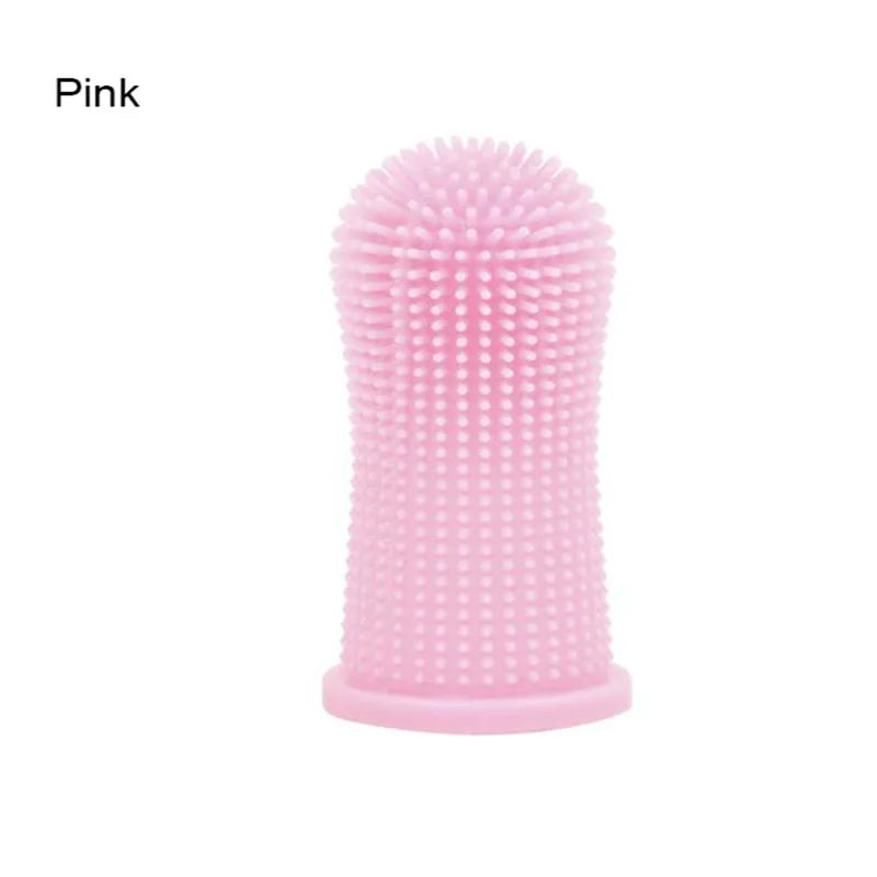 Soft Silicone Pet Finger Toothbrush